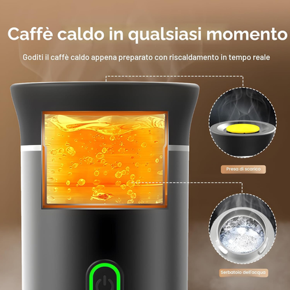 Caffettiera portatile caricabile